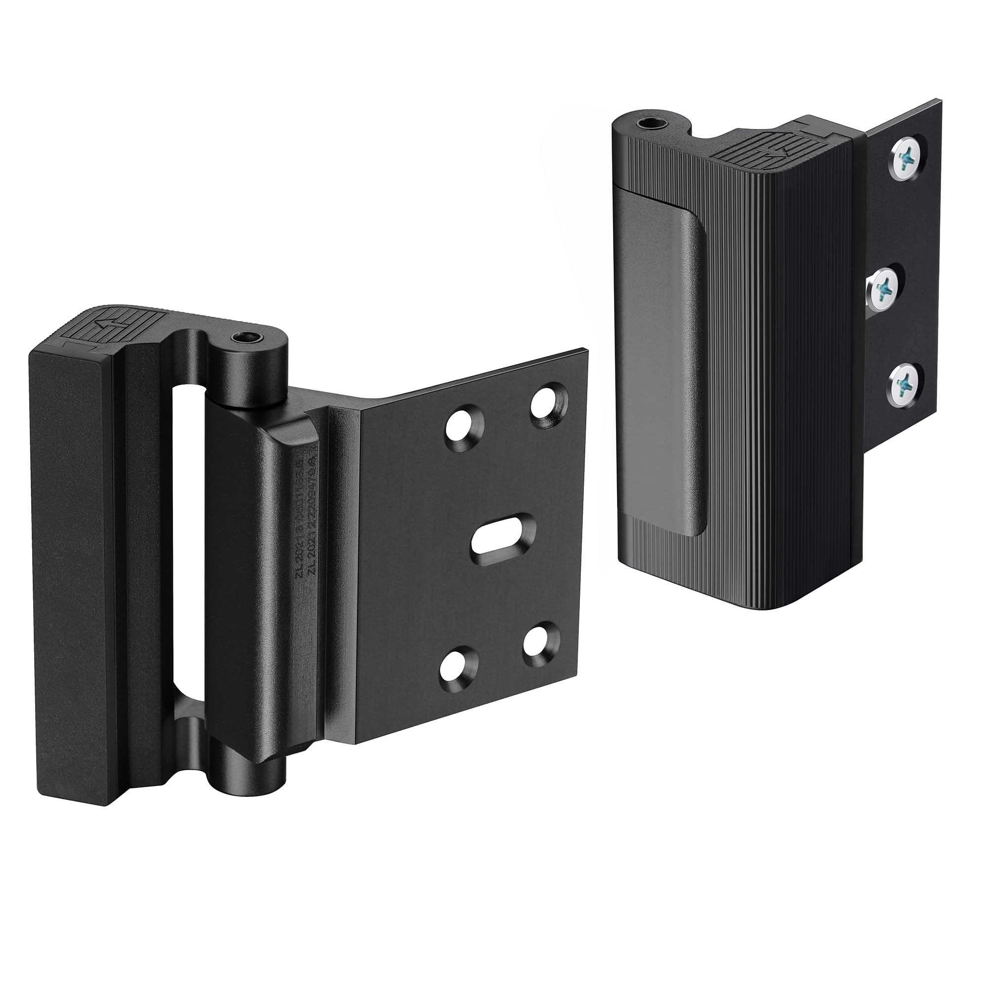 PlusRoc 2 Pack Upgraded Home Security Door Lock, Child Proof Door Reinforcement