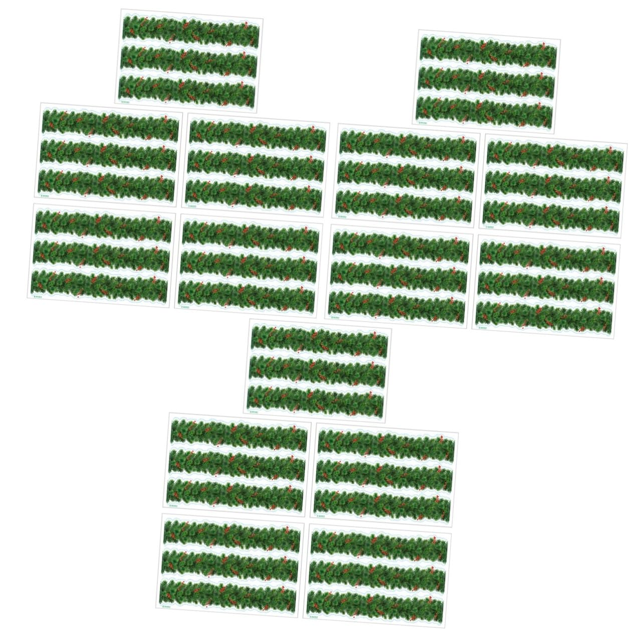Autocollants muraux de vigne pour décoration de maison et stickers plantes amovibles