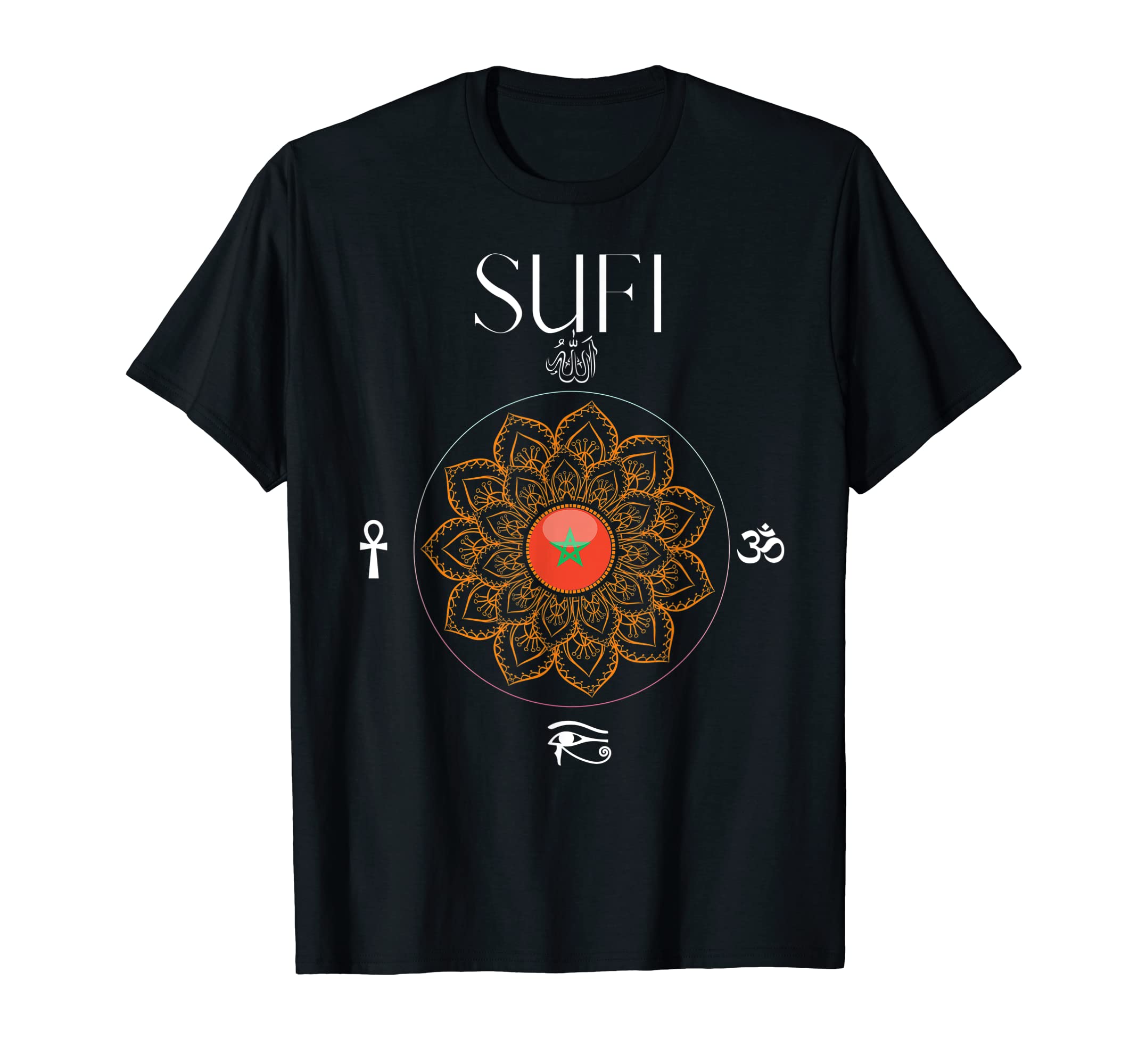 Islamism, Supreme Mathematics, Father Allah TeeStylish Sufi Islam - Moorish American Supreme Allah T-Shirt