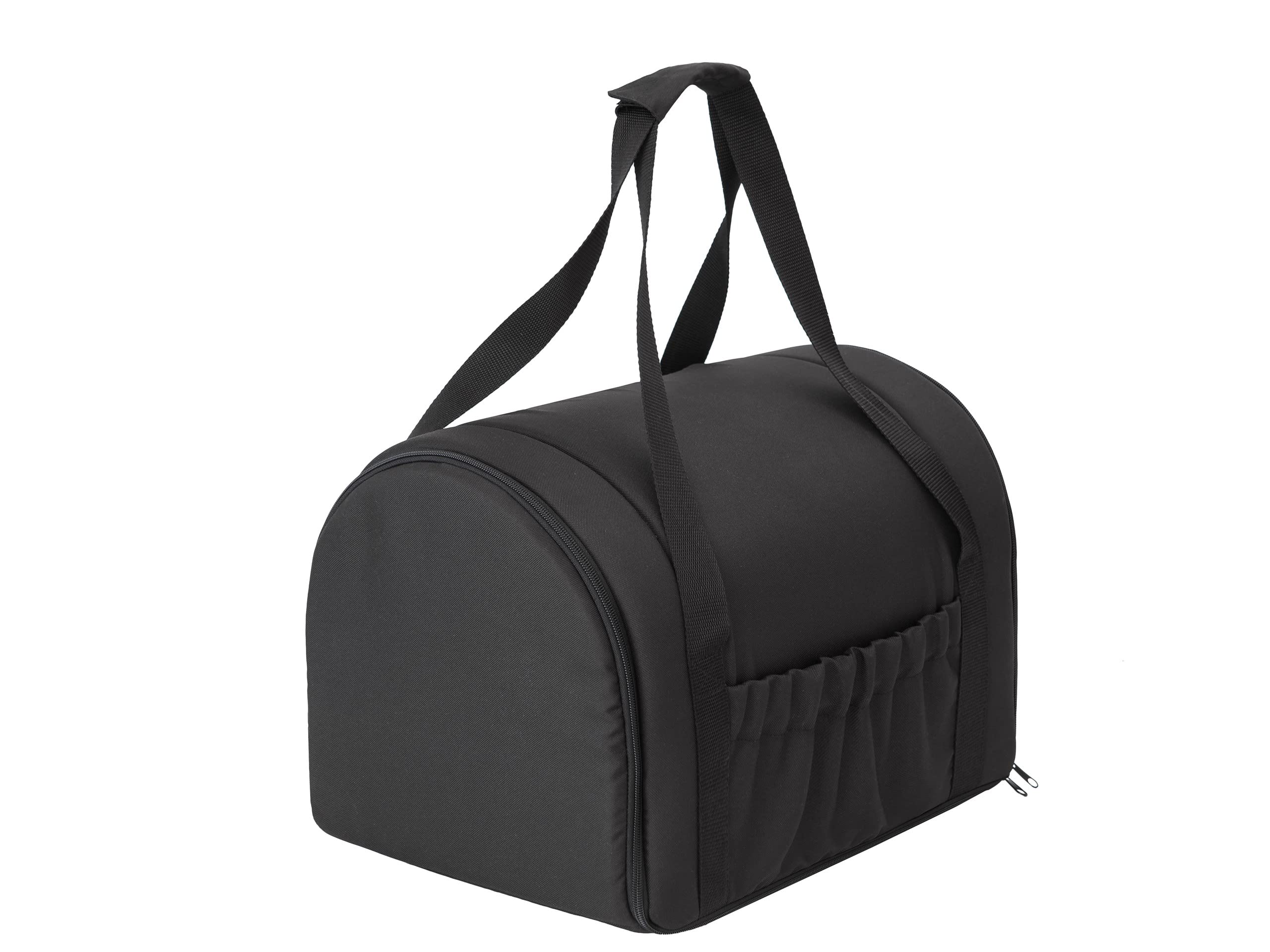 Bolsa de transporte para gatos, bolsa de transporte para mascotas, plegable, bolsa de transporte para perros o gatos, color negro, tamaño 1: 27 x 39 x 28 cm