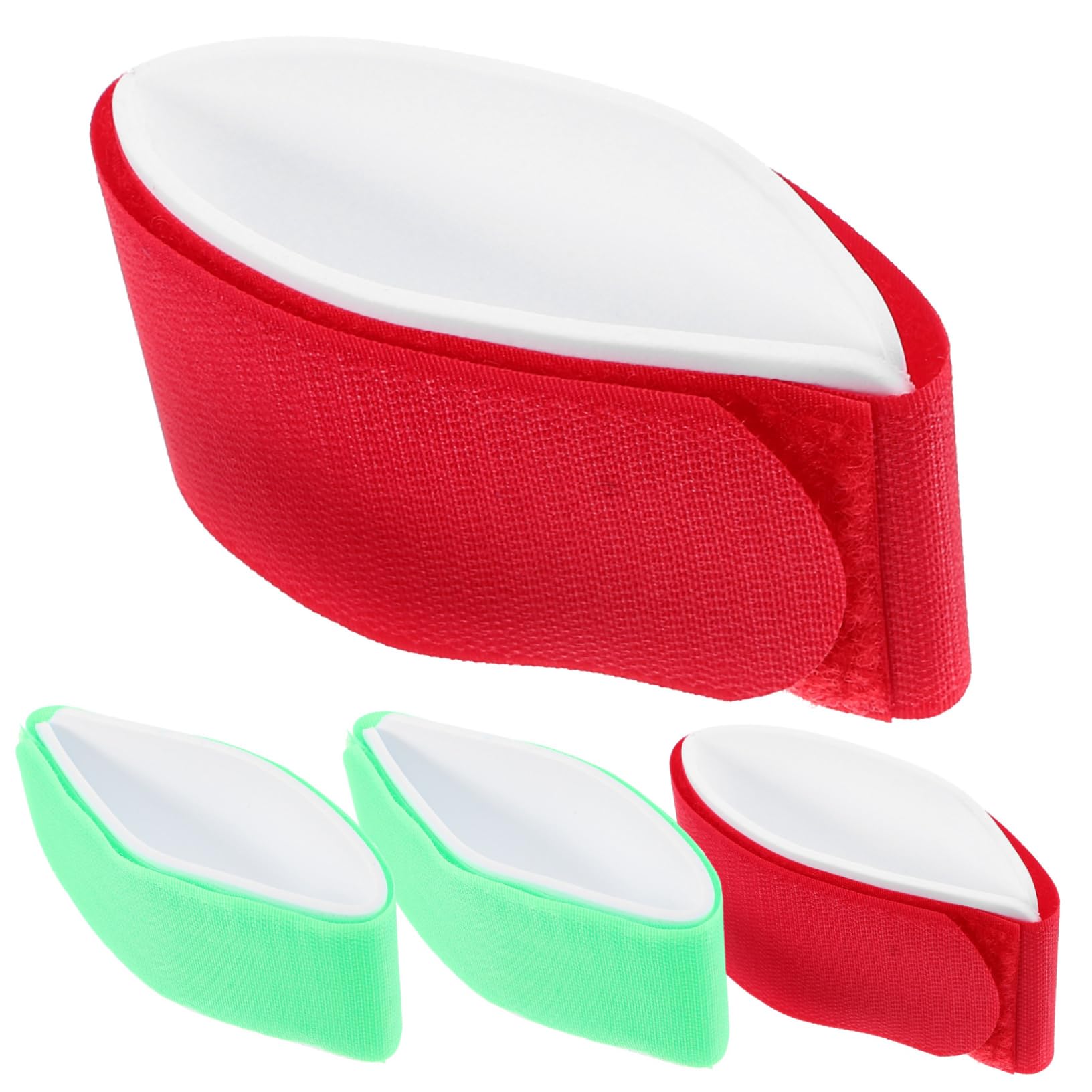 BESPORTBLE 4pcs Snowboard Ski Straps Fixing Belt for Skis Snowboards Adjustable Carrying Straps Quick Release Buckles