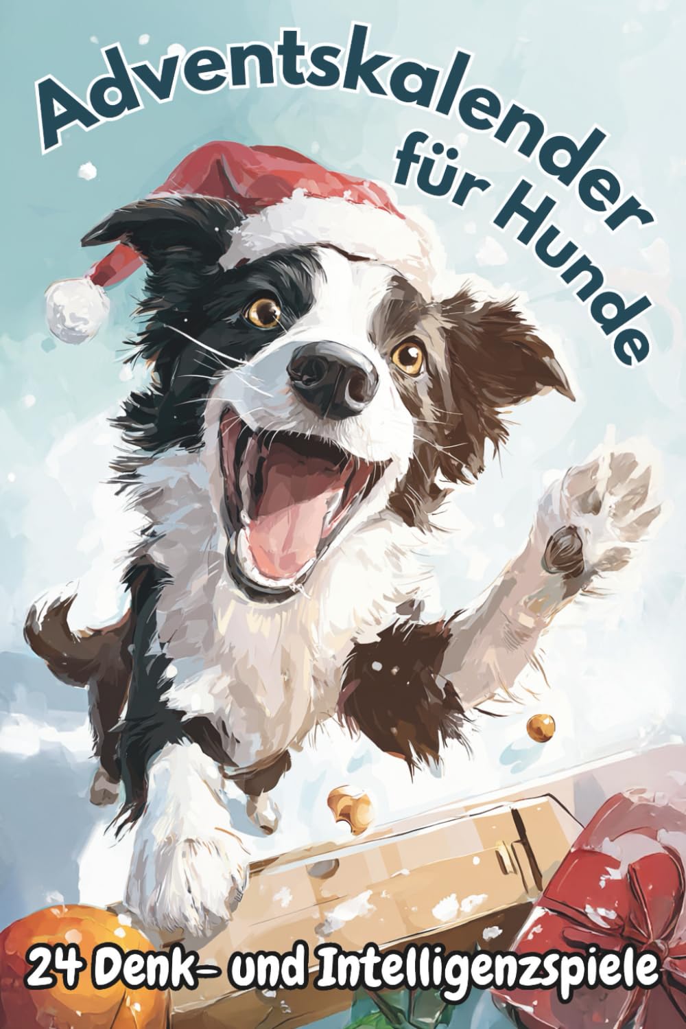 Adventskalender für Hunde – 24 Denk- und Intelligenzspiele