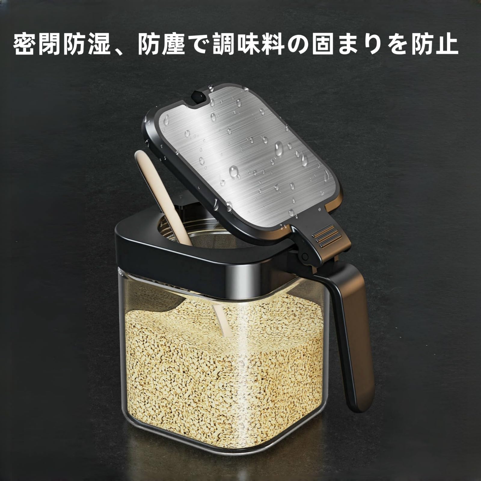 Amazon | BDHD 塩 容器 砂糖 スパイスボトル 調味料入れ砂糖入れ 調味 Amazon | BDHD 塩 容器 砂糖 スパイスボトル 調味料入れ砂糖入れ 調味