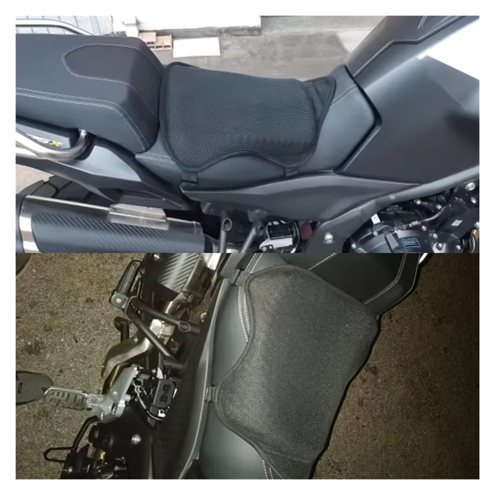 Moto Copri Sedili Per Rieju Per Xplora 557 707 2025 2026 Moto Confortevole Gel Sedile Fodere per Cuscini Limitatore di Pressione Pad Anti-slip