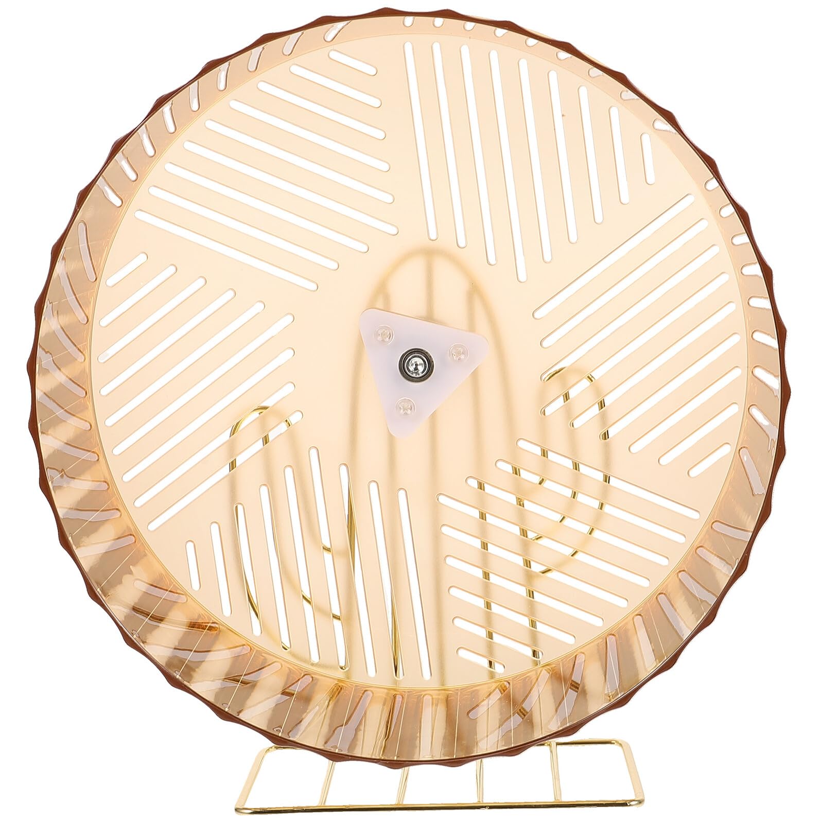 Rueda De Hámster Silenciosa para Ejercicio Soporte Estable, Plástico Duradero, Talla Grande, Uso En Jaulas para Hámsteres, Jerbos y Chinchillas