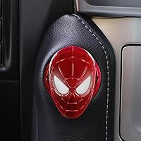 Vista 8 de Cubierta de botón de encendido del coche, anillo decorativo de accesorios antiarañazos para interruptor de encendido General Motors (Hulk Verde)