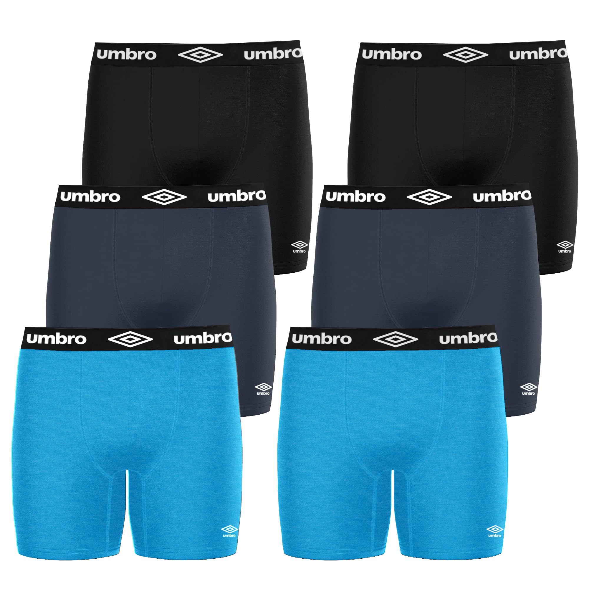 Umbro Performance Boxer Briefs For Men Pack Of 6