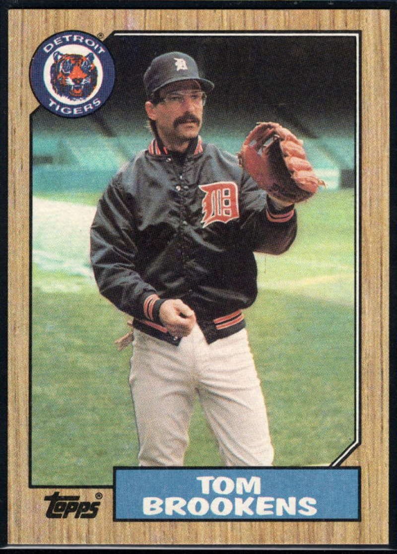 Amazon.com: 1987 Topps Official MLB Baseball Card #713 Tom