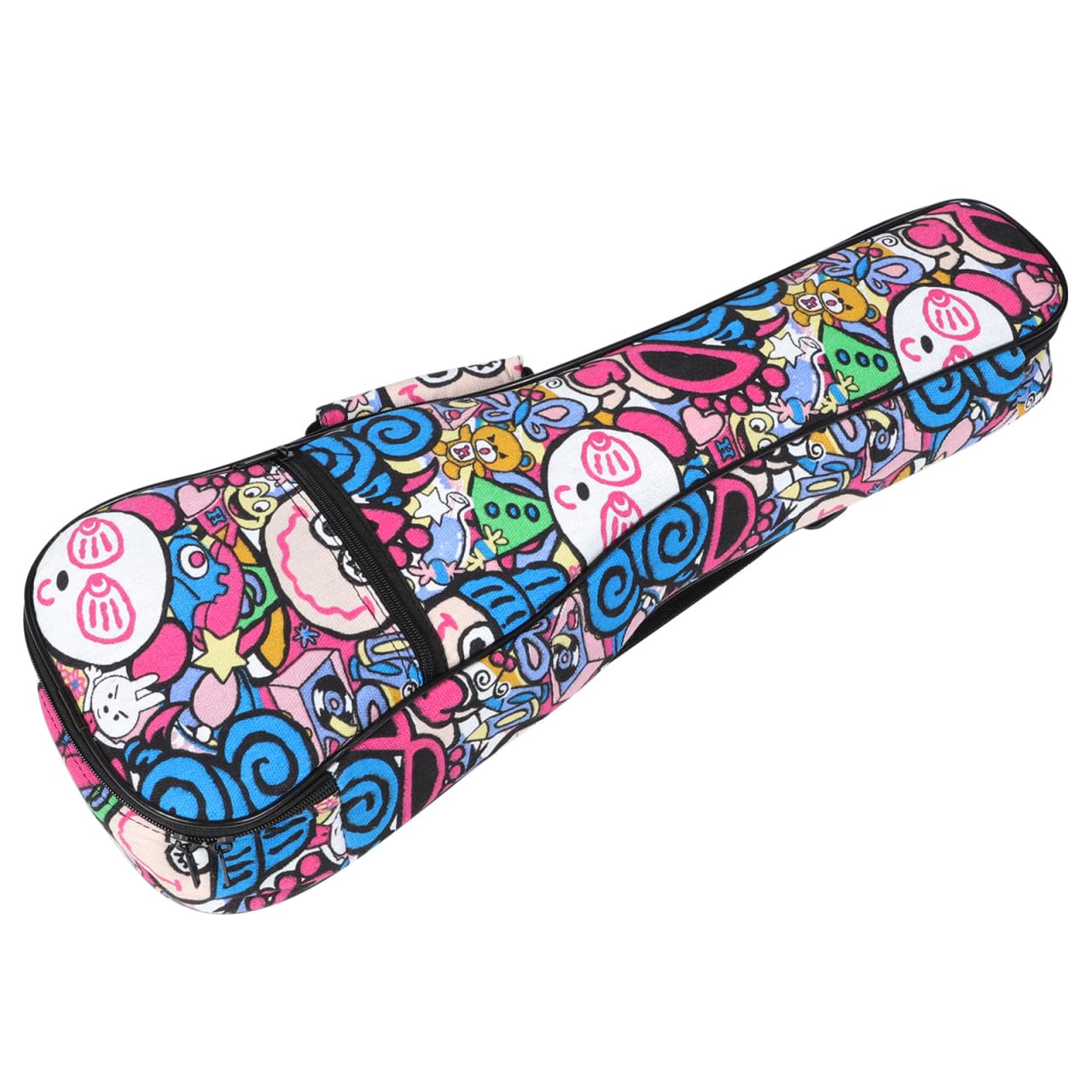 UPKOCH Estuche Impermeable para Ukelele 22.83 Pulgadas Bolsa Ligera De Transporte con Correa Ajustable Compatible con Ukelele Y Guitarra Acústica