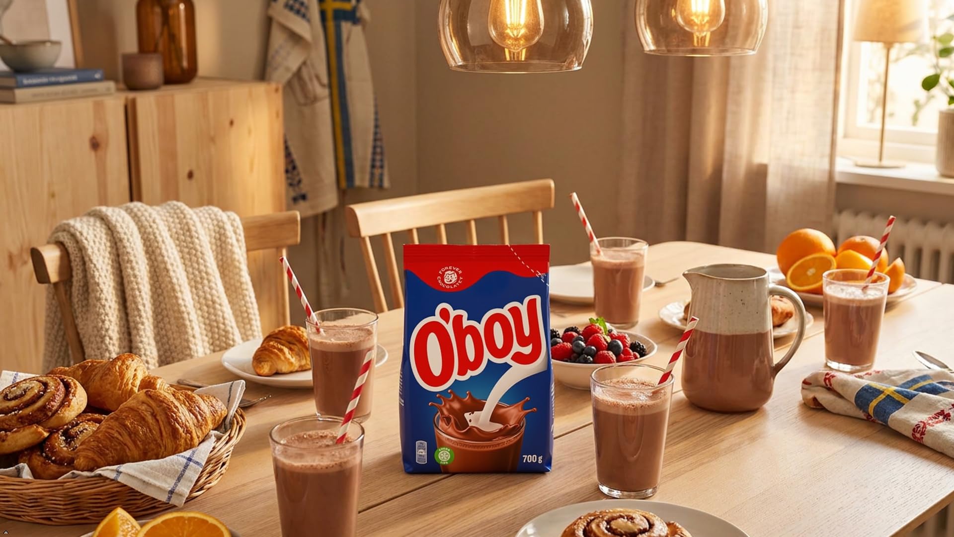 Amazon.com : O'Boy Chokladdryck Big Pack – Instant Chocolate Milk