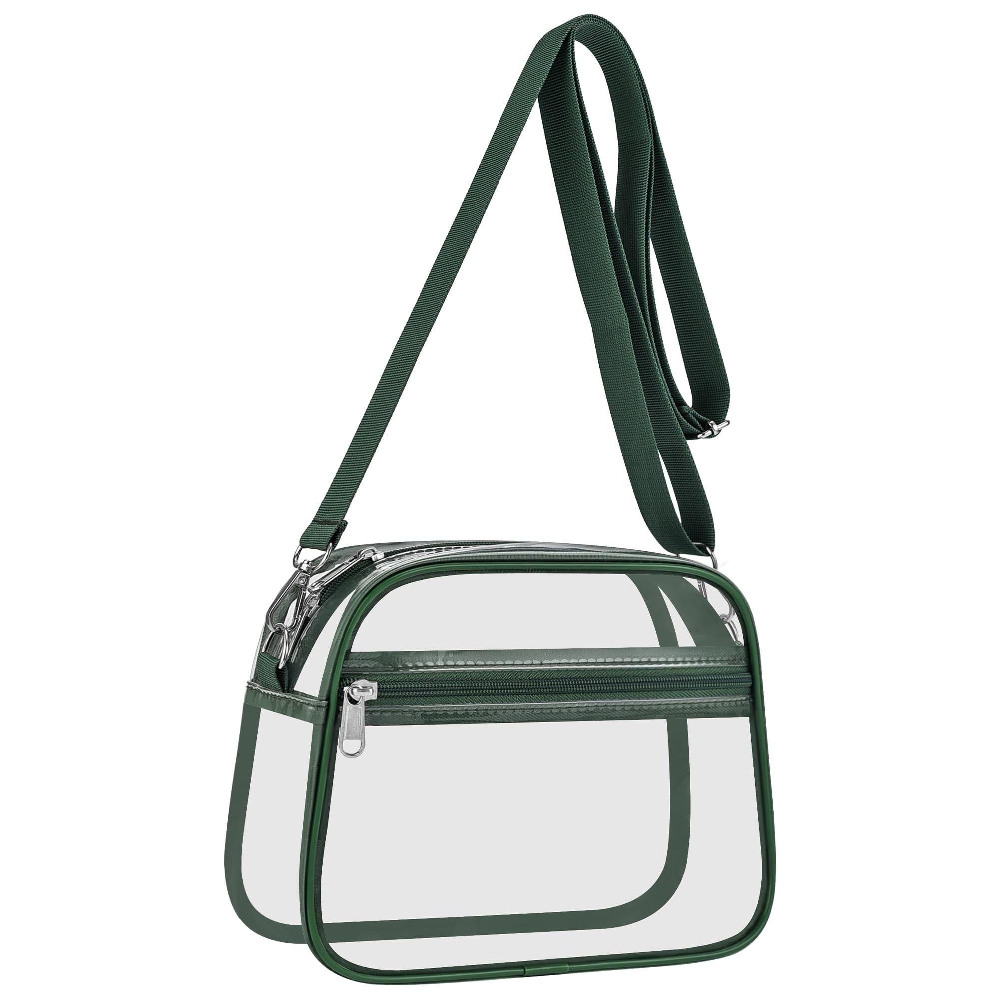 USPECLARE Clear Bag for Stadium Events Clear Sports Fan Handbags Purses