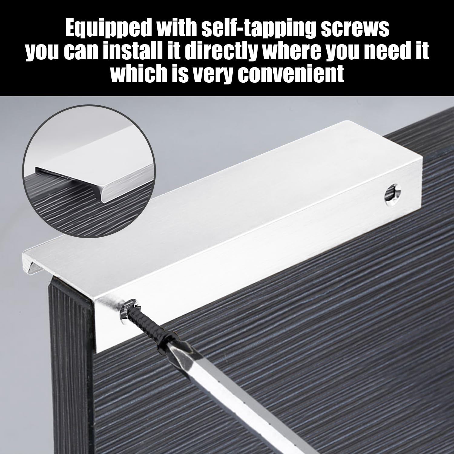 Lot De 6 Poignées De Tiroir En Métal Noir Mat Pour Placard De Cuisine 118 20 Mm 96583108