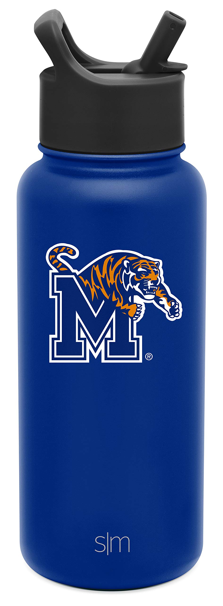 Simple Modern Officially Licensed Collegiate University Water Bottle with Straw lid Insulated Stainless Steel Thermos | Summit Collection | 32oz