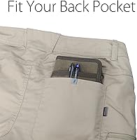 Vista 9 de diodrio Funda para cuadernos Field Notes de 3.3 x 5.5, diario de bolsillo con soporte para bolígrafo, cubierta con cremallera resistente al agua