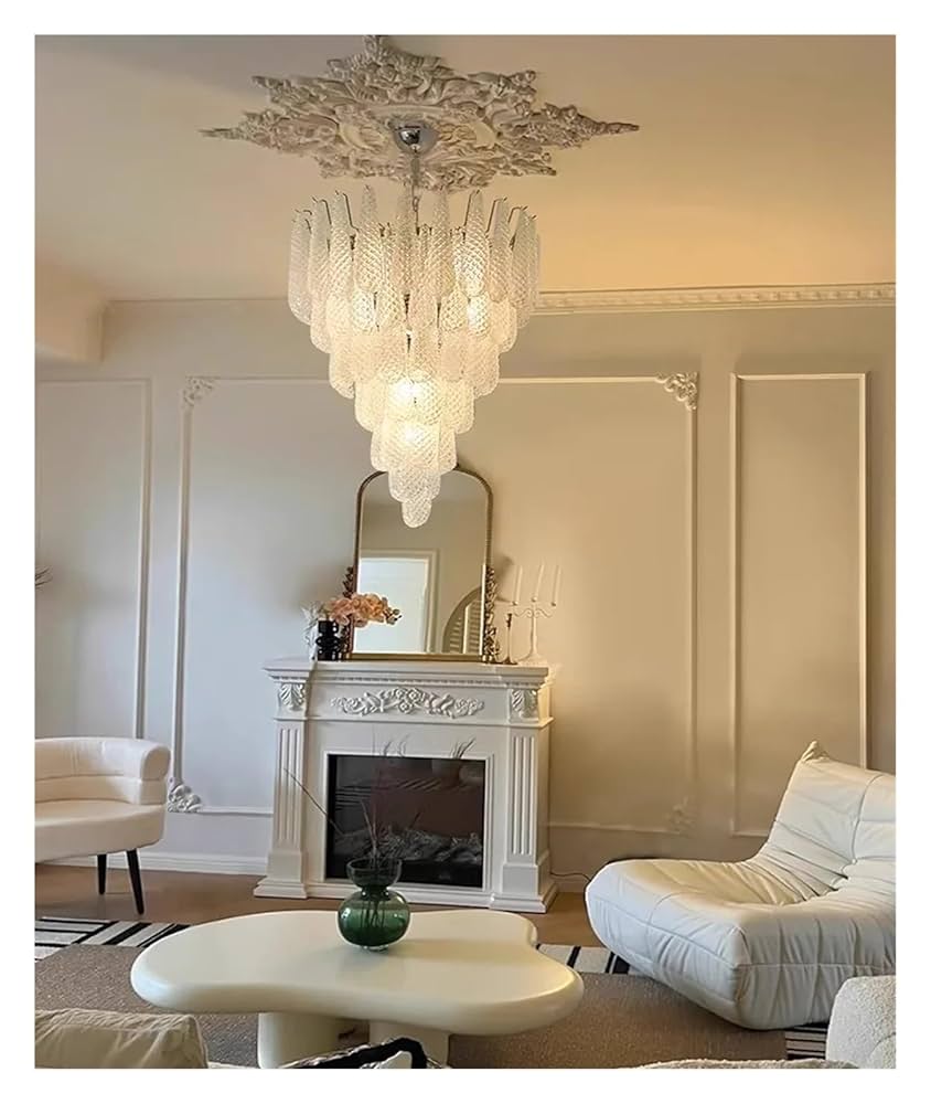 ヴィンテージ　美しすぎるガラスのシャンデリア　引き取り限定 ヴィンテージ美しすぎるガラスのシャンデリア引き取り限定