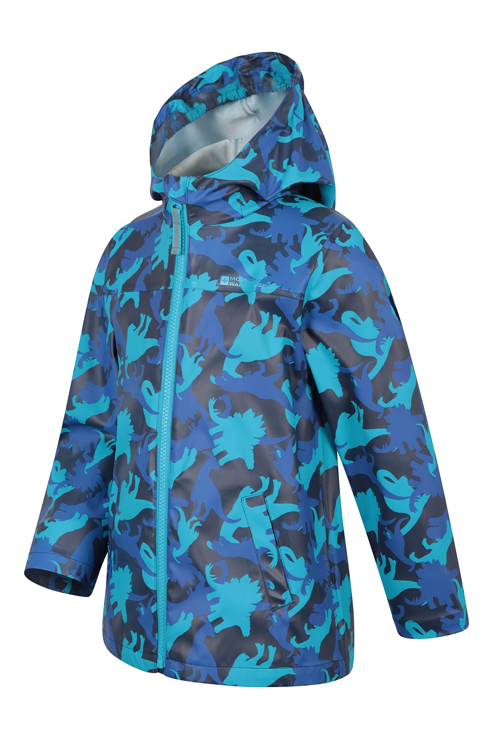 Mountain Warehouse Ensemble Veste et Pantalon imperméables pour Enfants - Respirant, Bretelles élastiquées, détails réfléchissants - Printemps été