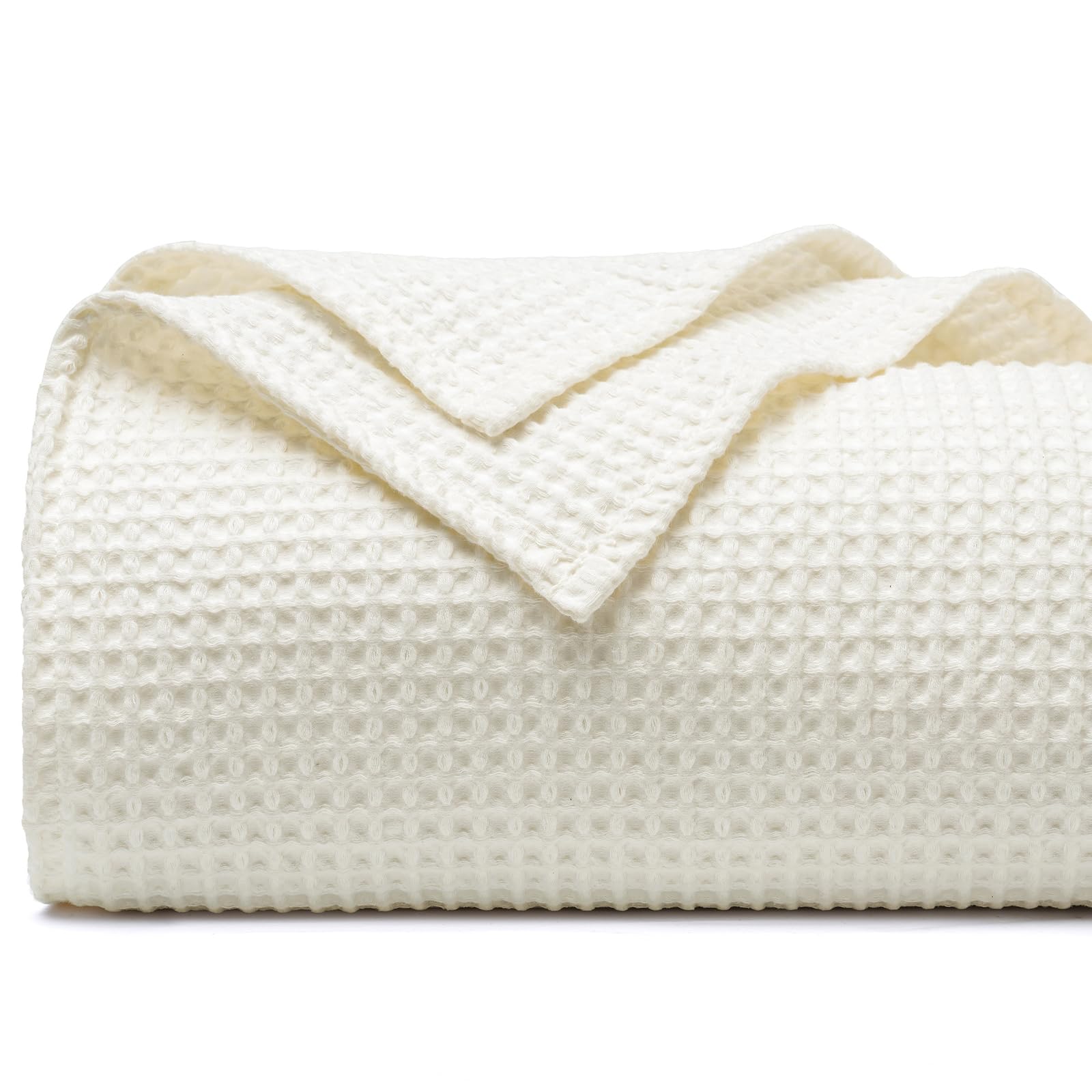 Coperta Nido D'Ape 100% Cotone 220x240cm - Morbida, Leggera E Prelavata Per Tutte Le Stagioni - Foto 8