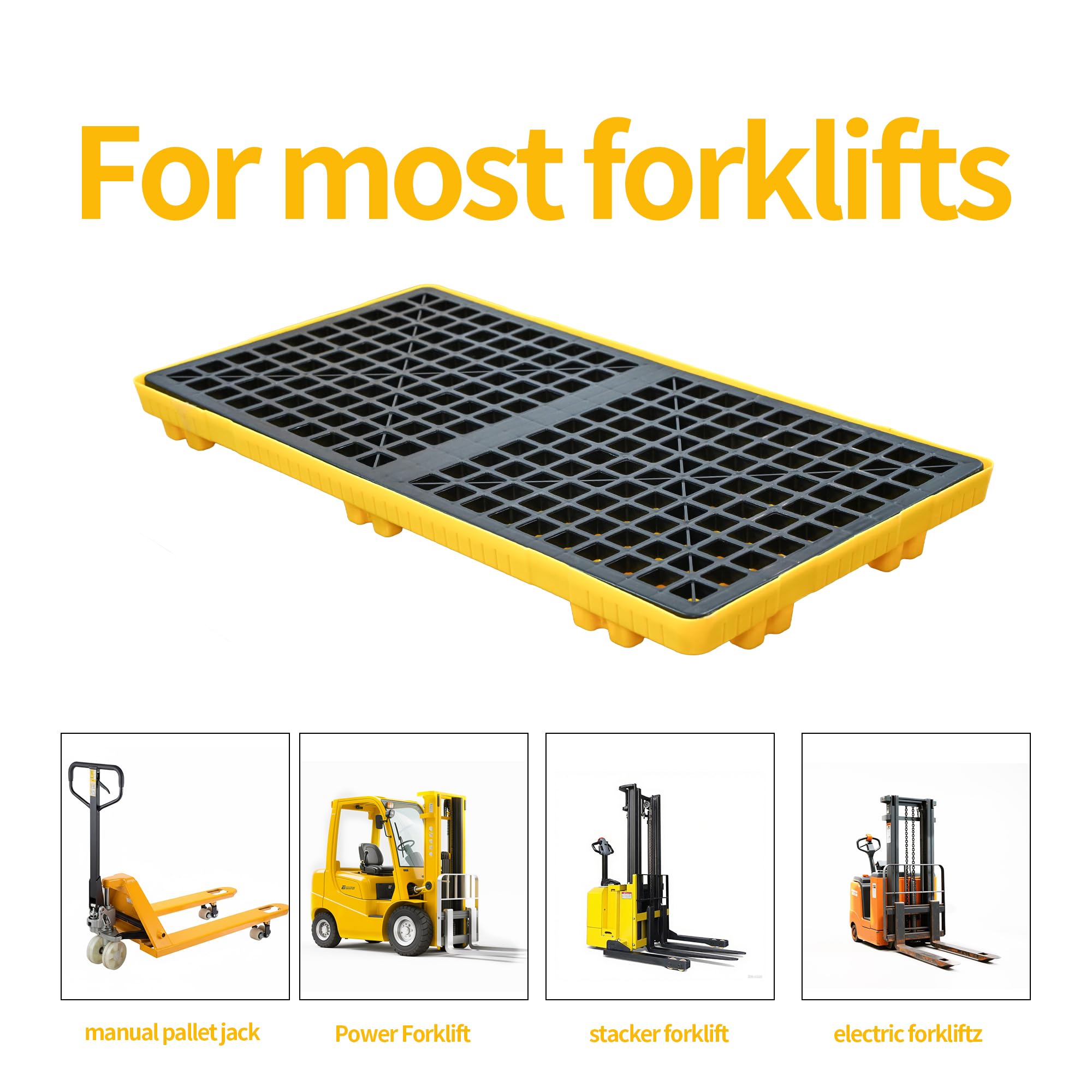 Spill Containment Pallet - 2000LBS Capacity -5 Spill Containment Pallet - 2000LBS Capacity -5