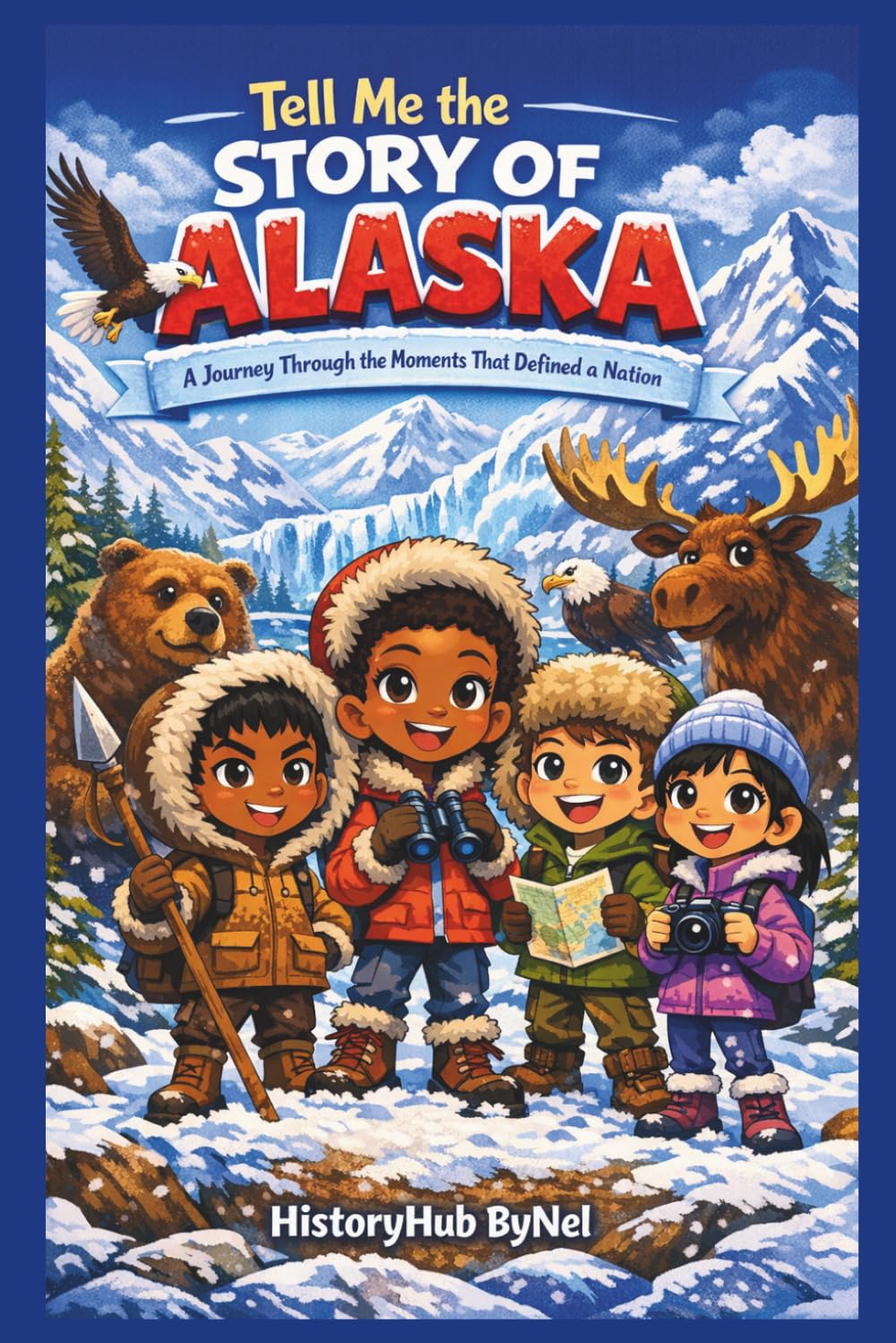 Tell Me the STORY OF ALASKA: A Fun History Book for Curious Kids!: A Journey Through the Moments That Defined a Nation (Collection of State Histories of the USA)