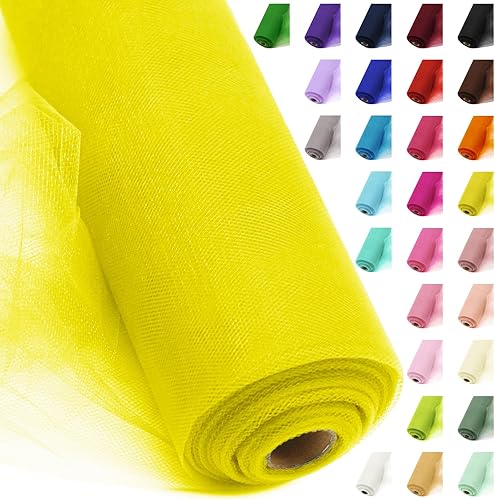 Miniatura 77 de Rollos de tela de tul azul de 54 pulgadas por 20 yardas, perno de carrete de tutú para decoración de bodas, falda tutú de baby shower, envoltura