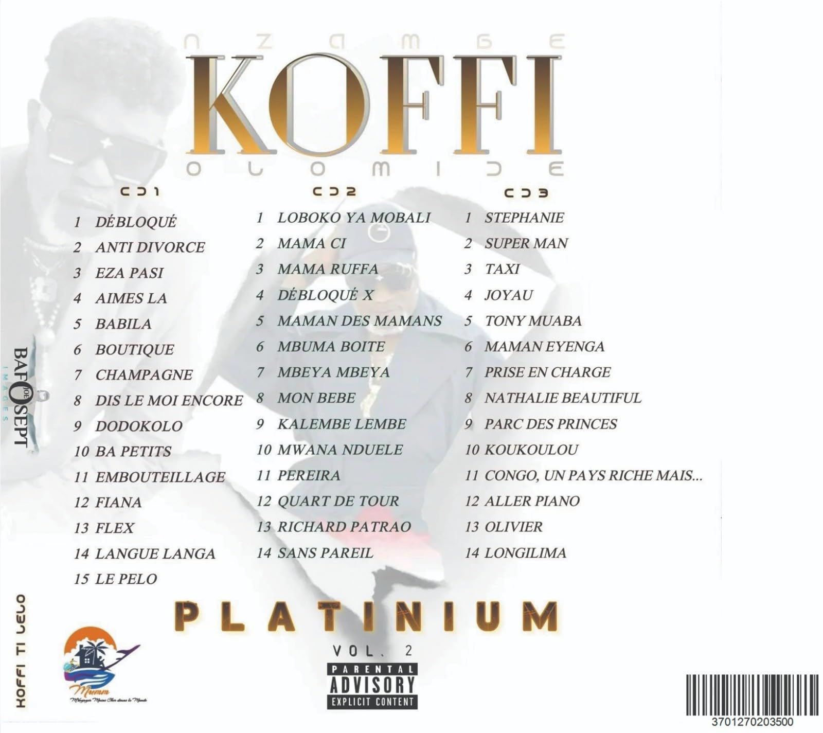 Légendes Platinium, Vol. 2explicit_lyrics