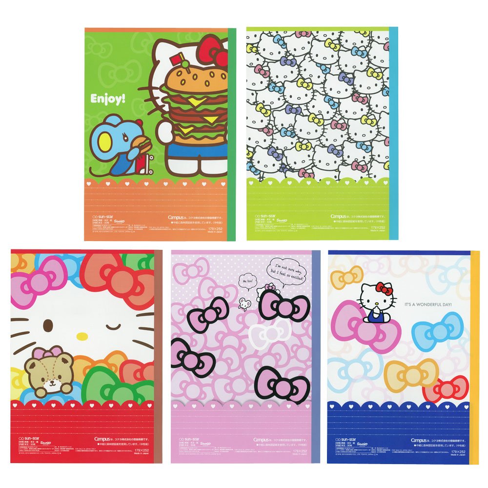 Amazon | サンスター文具 キャンパスノート ハローキティ A罫 S2624885