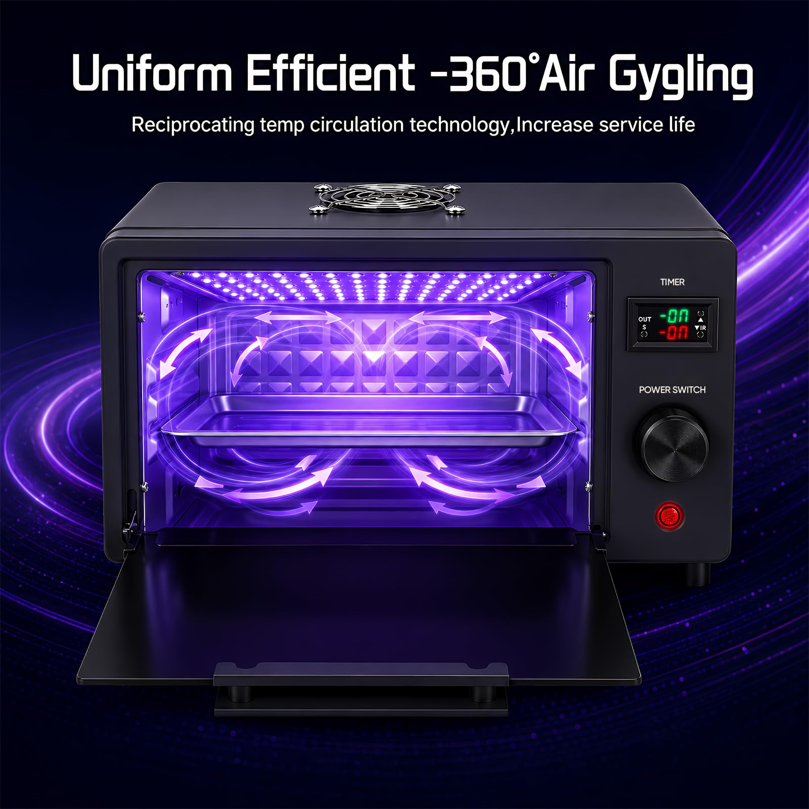 80W Machine polymérisation UV Résine 395 nm avec 80 LED