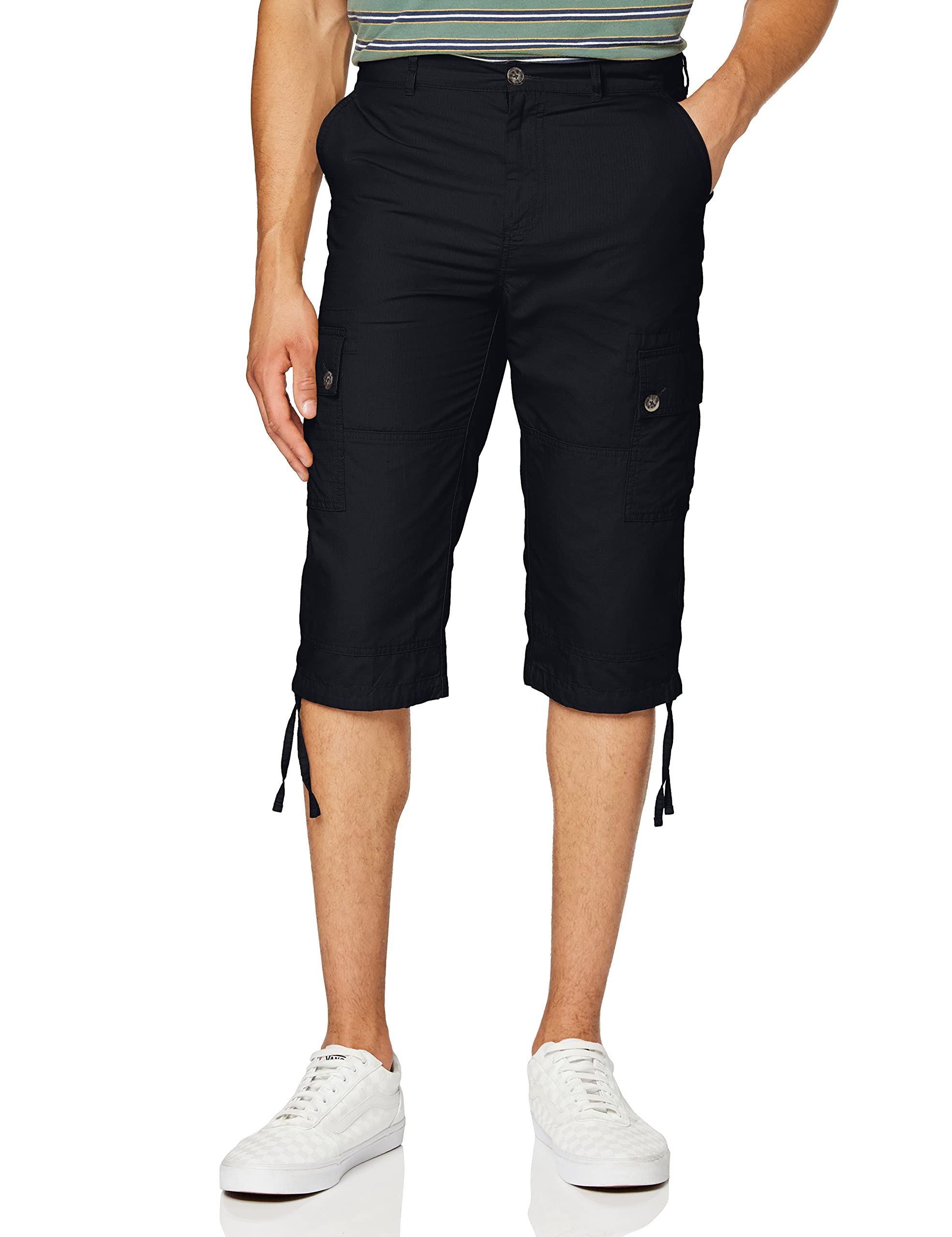 Men's Cotton Cargo Ripstop Short Trousers