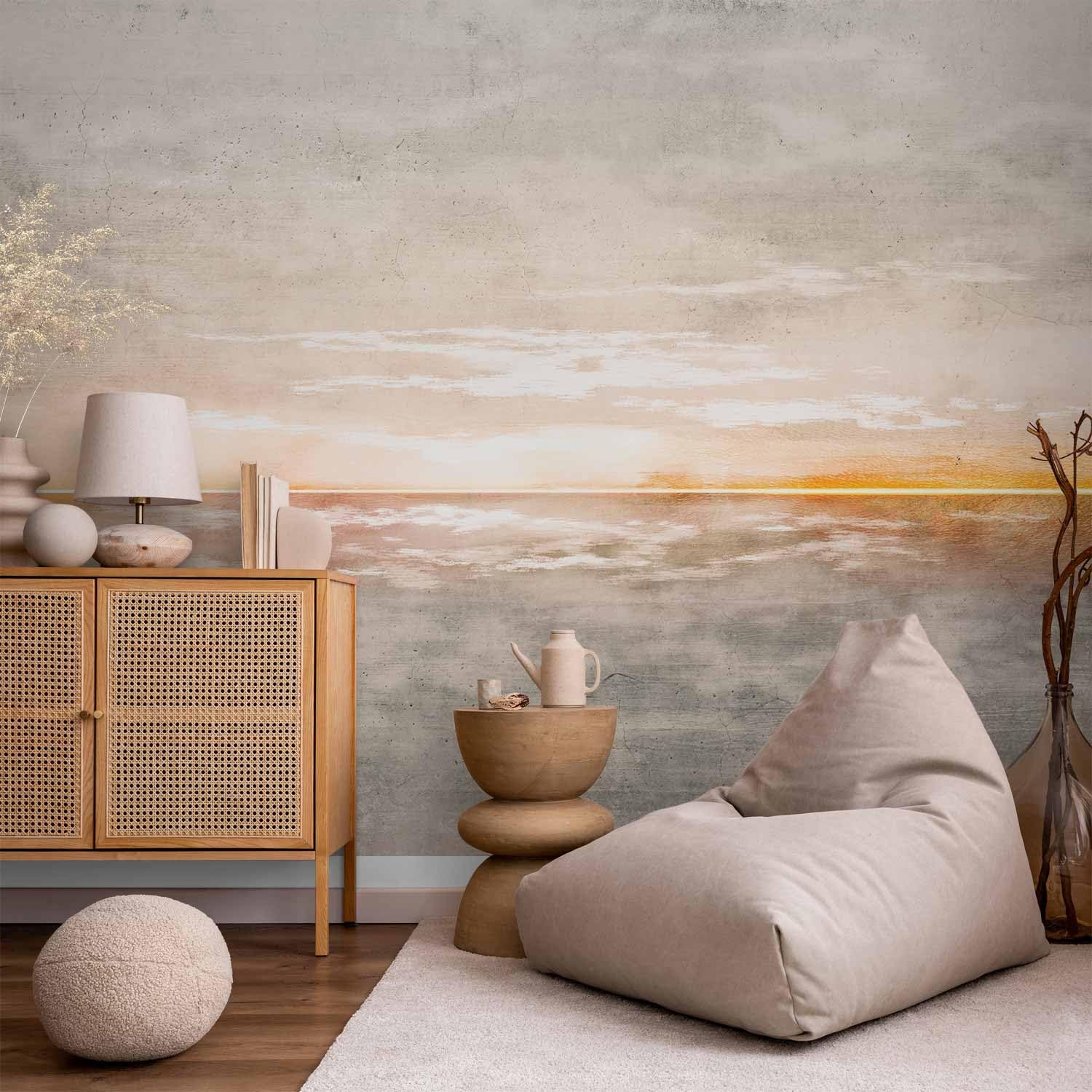 murando - Fototapete Vlies Landschaft, 400x280 cm, Schlafzimmer, Wohnzimmer | Full HD Druck, 3D-Effekt, lichtbeständige Farben, ideal fürs Wohn- oder Schlafzimmer, schnelle Montage, lichtbeständig, edel
