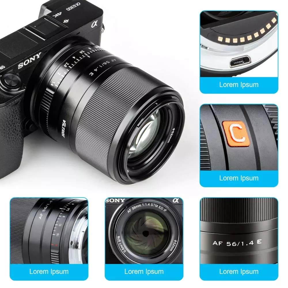 Amazon.co.jp: VILTROX 56mm F1.4 オートフォーカス APS-C ポート