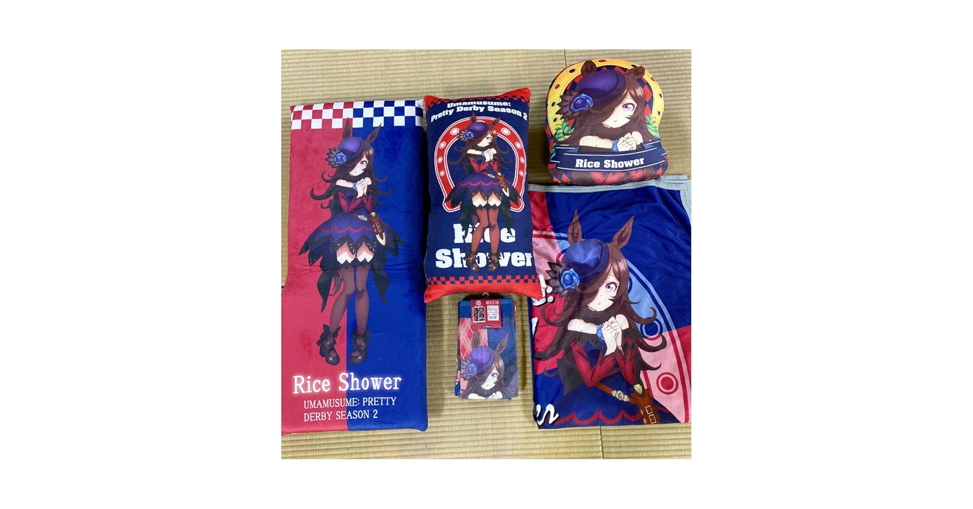 しまむら × ウマ娘プリティーダービー 座椅子 ライスシャワー Amazon.co.jp: ウマ娘 しまむら ライスシャワー 座椅子