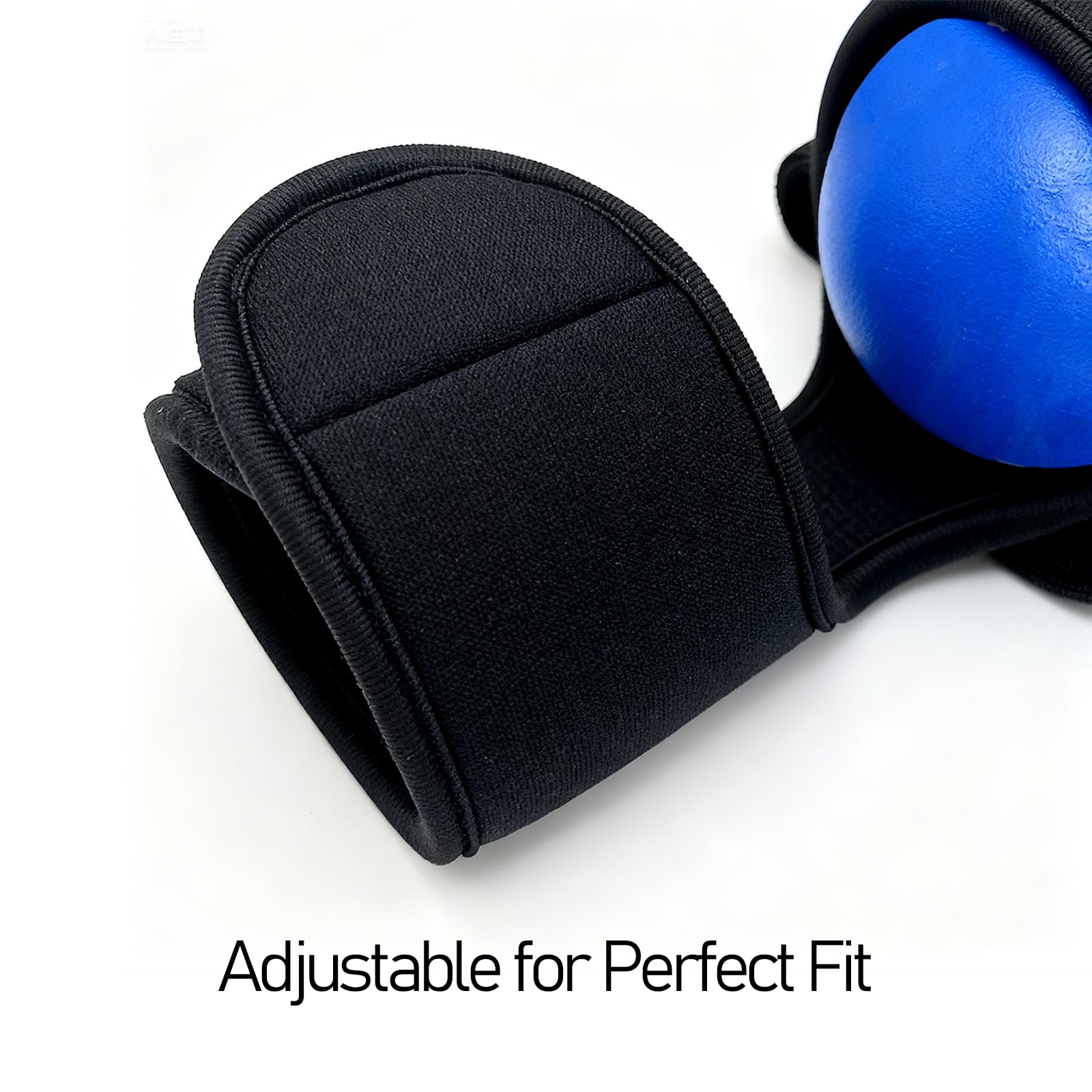 Anti Spasticity Hand Splint with Training Ball - Strap With Adjustable Finger Size,Orthosis Brace for Stroke Recovery, Spasm & Hemiplegia Rehabilitation for Adults - Hand Therapy Equipment for Functional Impairment — Amazon image 4