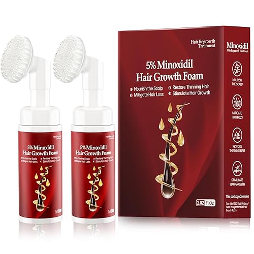 5% de minoxidil para hombres y mujeres, espuma de minoxidil para el crecimiento del cabello de las mujeres, tratamiento tópico de pérdida de
