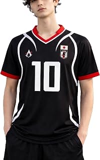 ComicSense Unisex Anime Jersey T Shirts for Men and Women, Japan U20 Printed Anime Jersey Tee Price In India