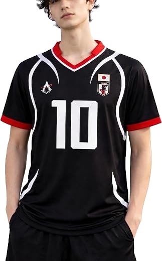 ComicSense Unisex Anime Jersey T Shirts for Men and Women, Japan U20 Printed Anime Jersey Tee