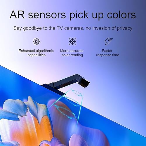 Miniatura 2 de Dispositivo de selección de color con retroiluminación LED para Smart TV, tira de luces LED de 12.4 pies para televisores de 50 a 60 pulgadas, se