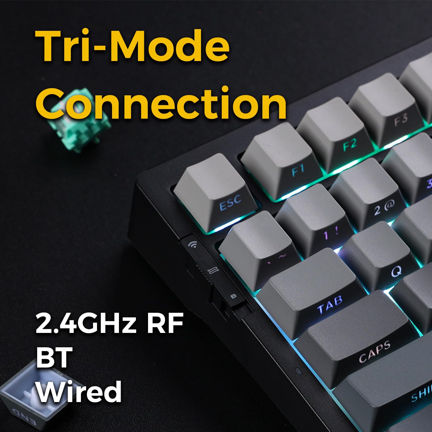 G75 メカニカルキーボード DrunkDeer G75 - ラピッドトリガーキーボード マグネティックスイッチ