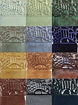 Mayco Elements Glaze Set, 4 Ounces, Assorted Colors, Set of 12