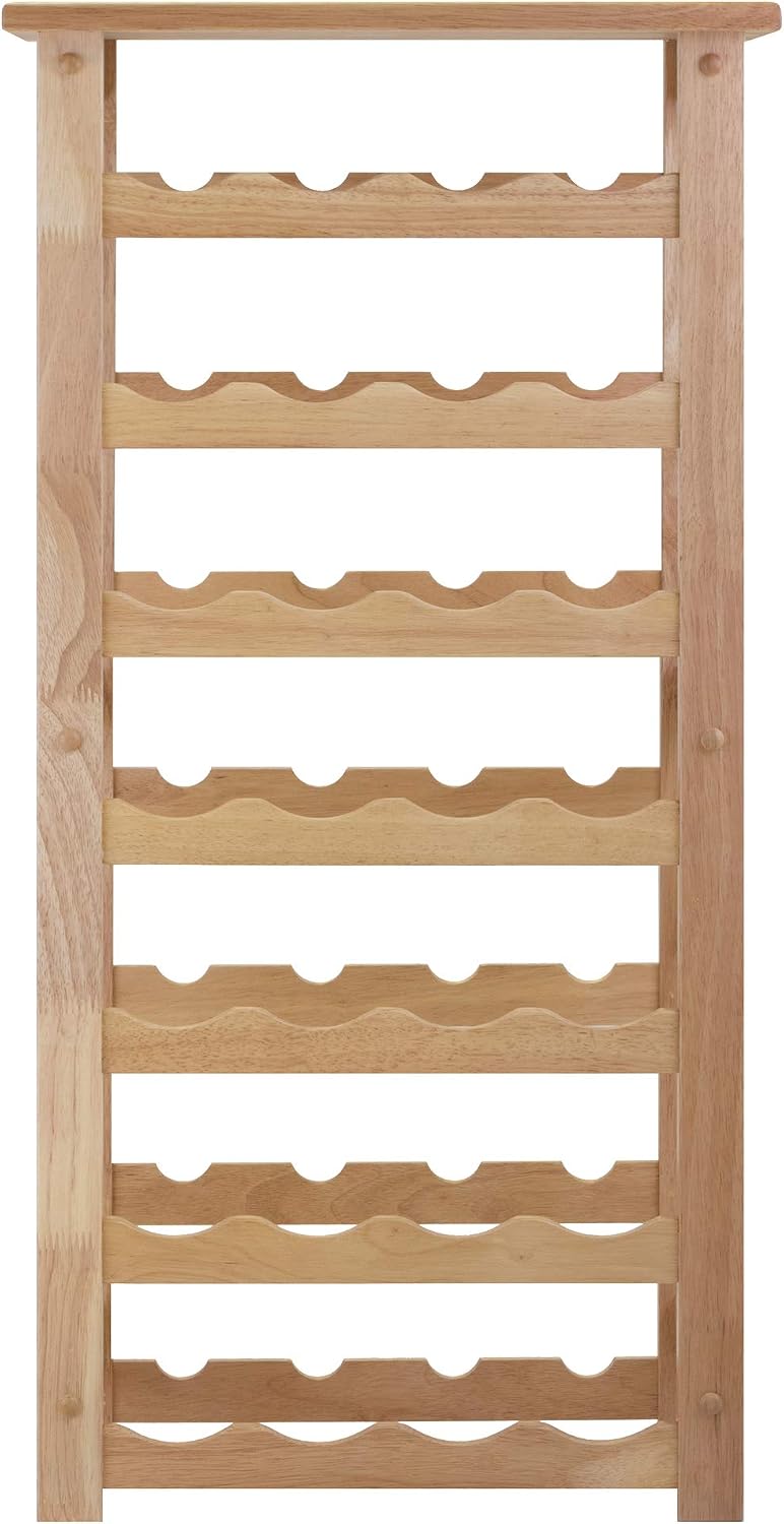 Winsome Wood 28-Bottle Wine Rack