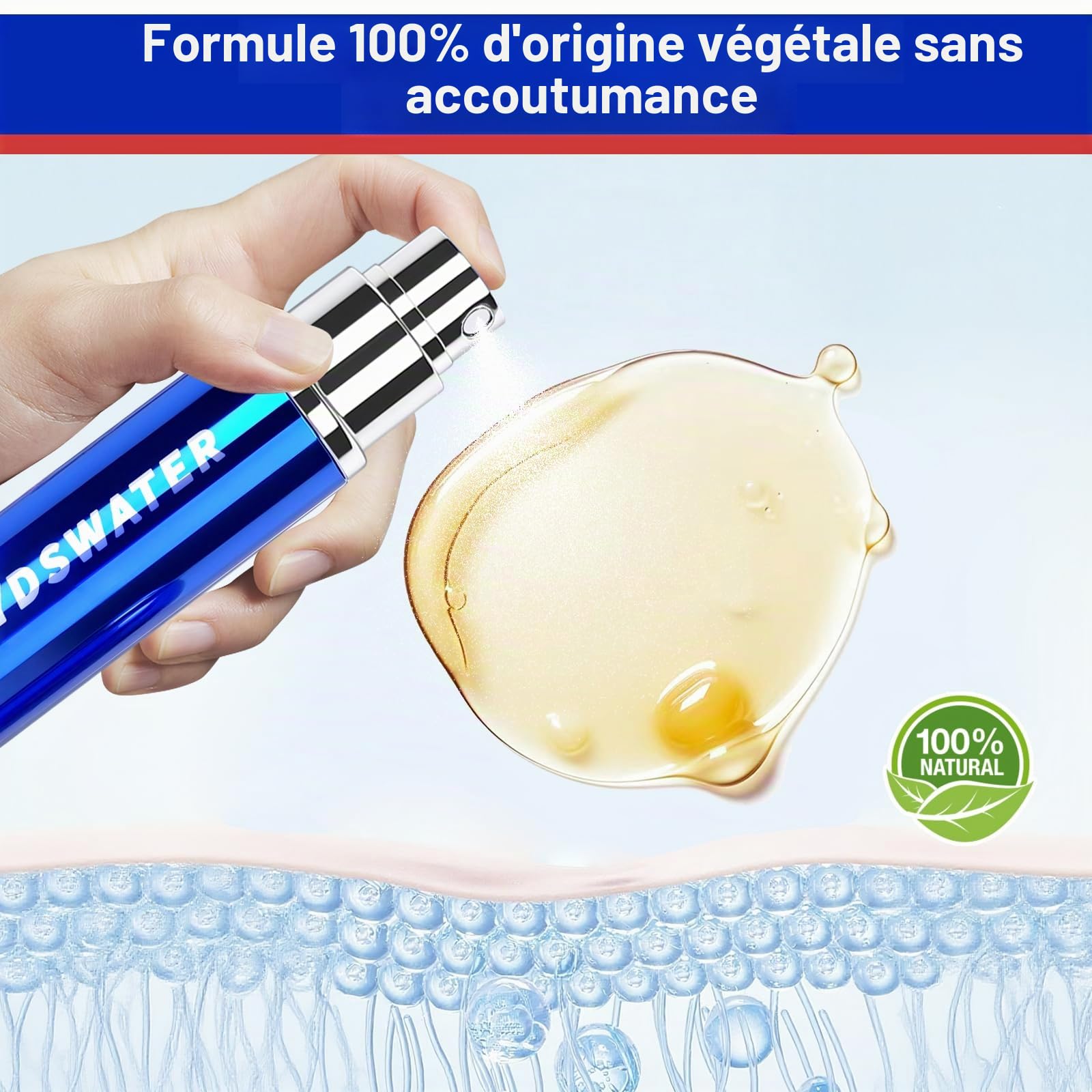 Spray retardant pour Homme – Prolongation Naturelle, Formule Douce Non Paralysante (6 ml (Lot de 1))