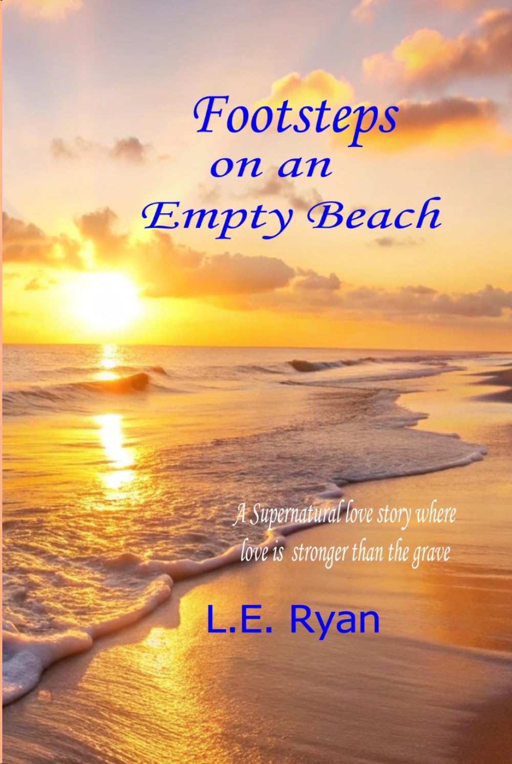Footsteps on An Empty Beach