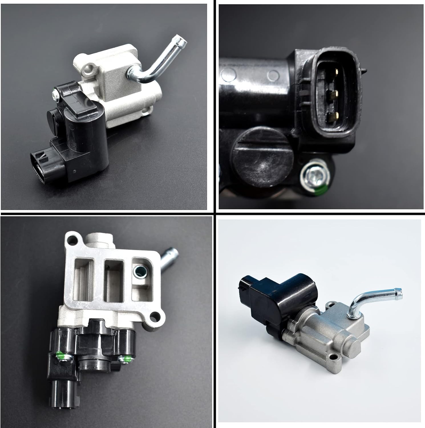 munirater 1pc 16022-PRB-A01 Stainless Steel Idle Air Control Valve Replacement for Civic Si 2.0 RSX Type-S 2002-2006