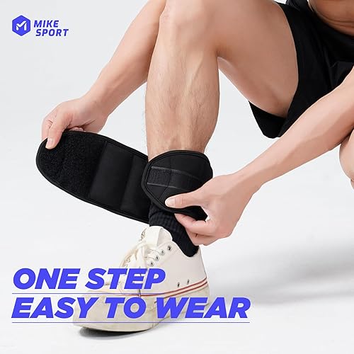 Miniatura 6 de Pesas de tobillo, 1 par de pesas de muñeca y brazo de 2, 4, 6, 8, 10 libras, para mujeres, hombres, niños, entrenamiento de fuerza, muñecas y