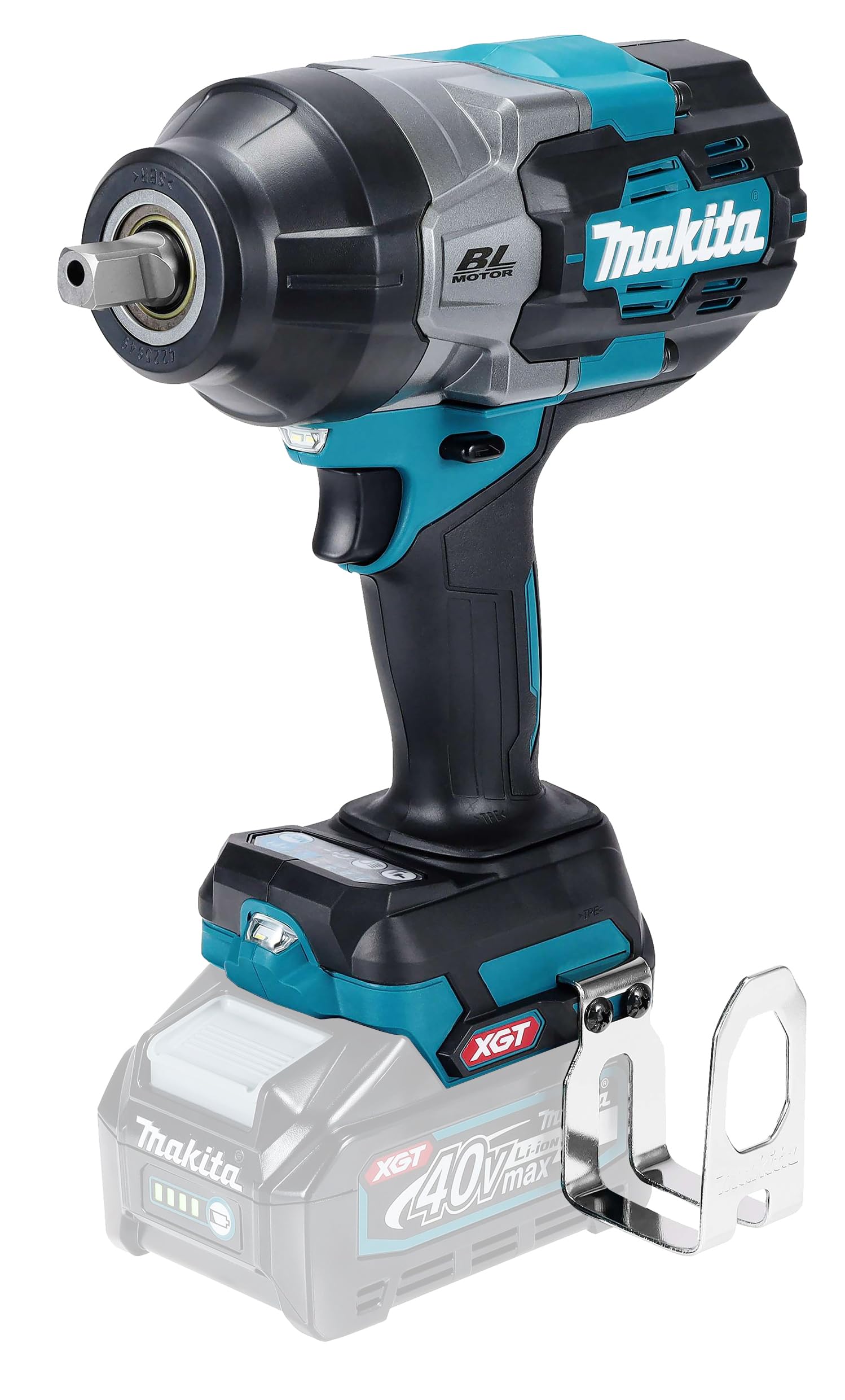 Makita XGT TW003GZ Clé à chocs sans fil, 40 V, 1360 Nm, 1/2", 1800 tr/min, modèle