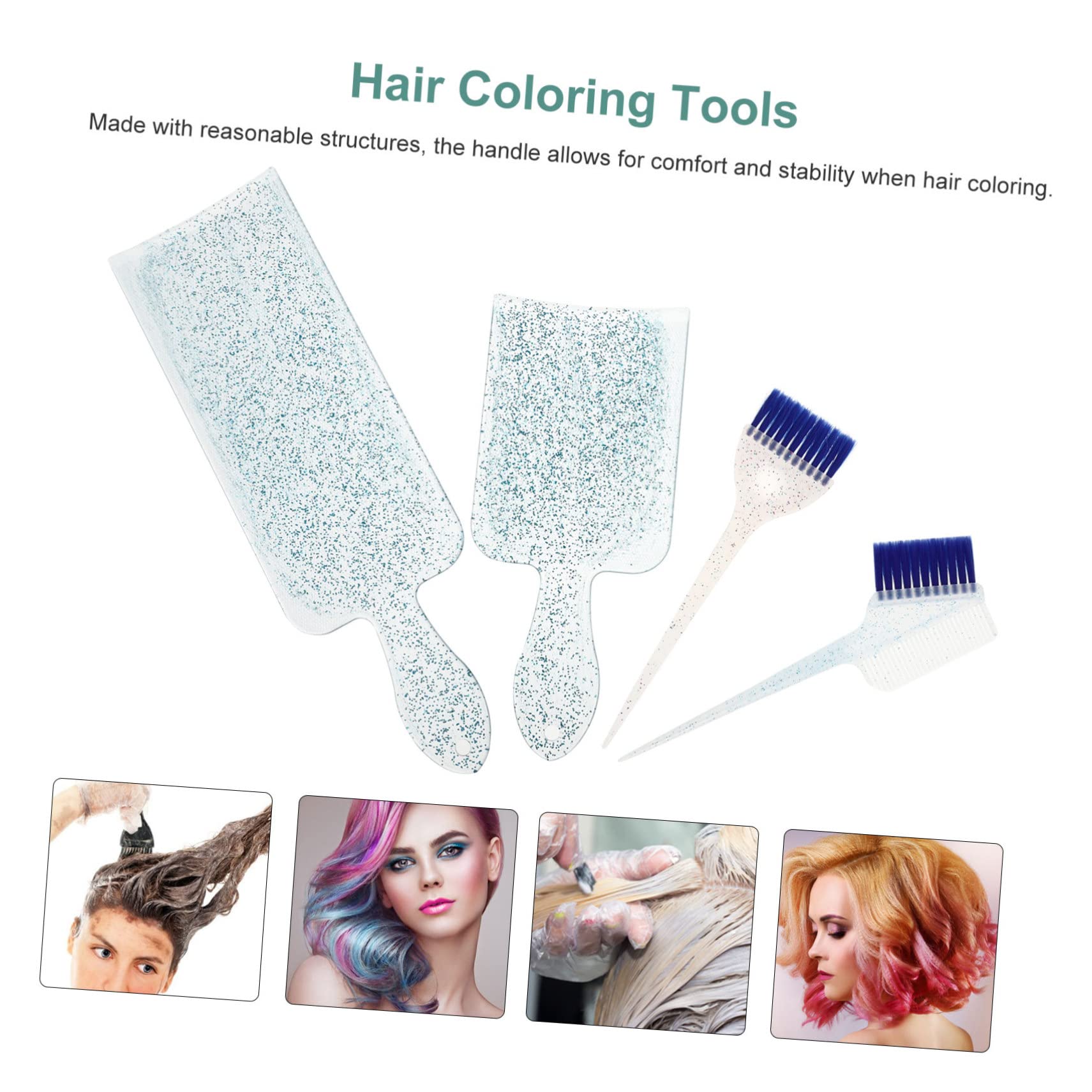 Didiseaon Hair Dye Paddle Highlighting Board Hair Oil Dyeing Tools Foil Board Highlights