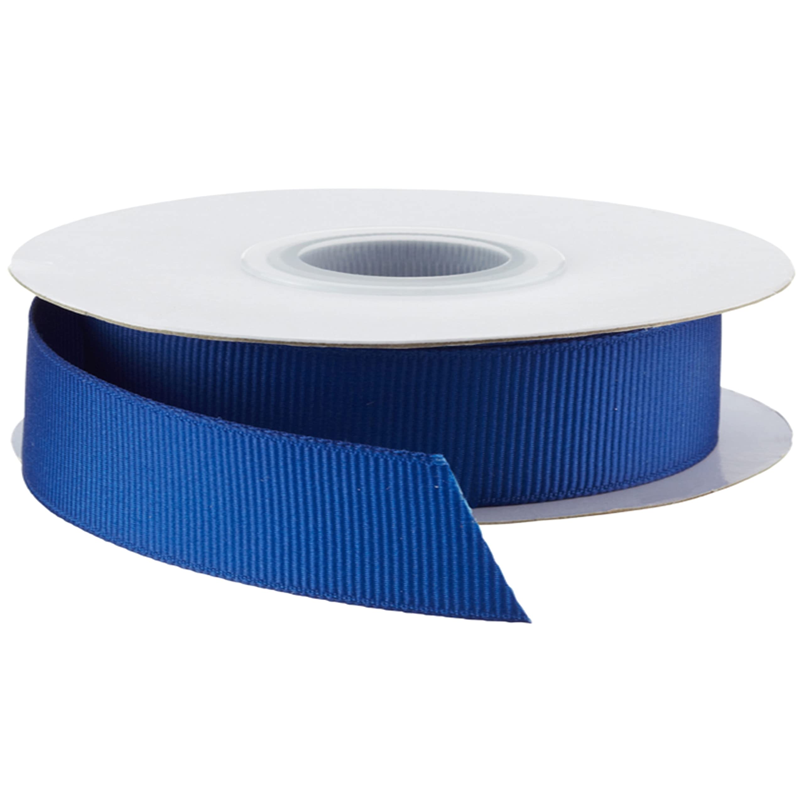 Grosgrain Ribbon - 46 Meters / 50 Yards Rolls, for Gifts Wrap Sew Party Decorations Events Wedding Christmas Crafts Bows DIY Bouquets Cake Double Sided Size (15 mm, Royal Blue)
