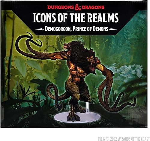Miniatura 3 de WizKids Dungeons and Dragons IR: Demogorgon prepintado Príncipe de los Demonios 96193