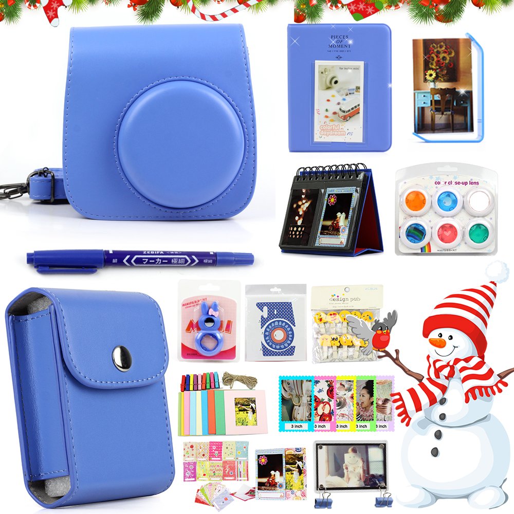 Gvirtue 20 in 1 Accessories Bundles for Fujifilm Instax Mini 8 8+ 9 Instant Camera