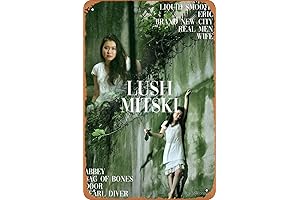 Yzixulet mitski Lush Poster Retro Metal Tin Sign