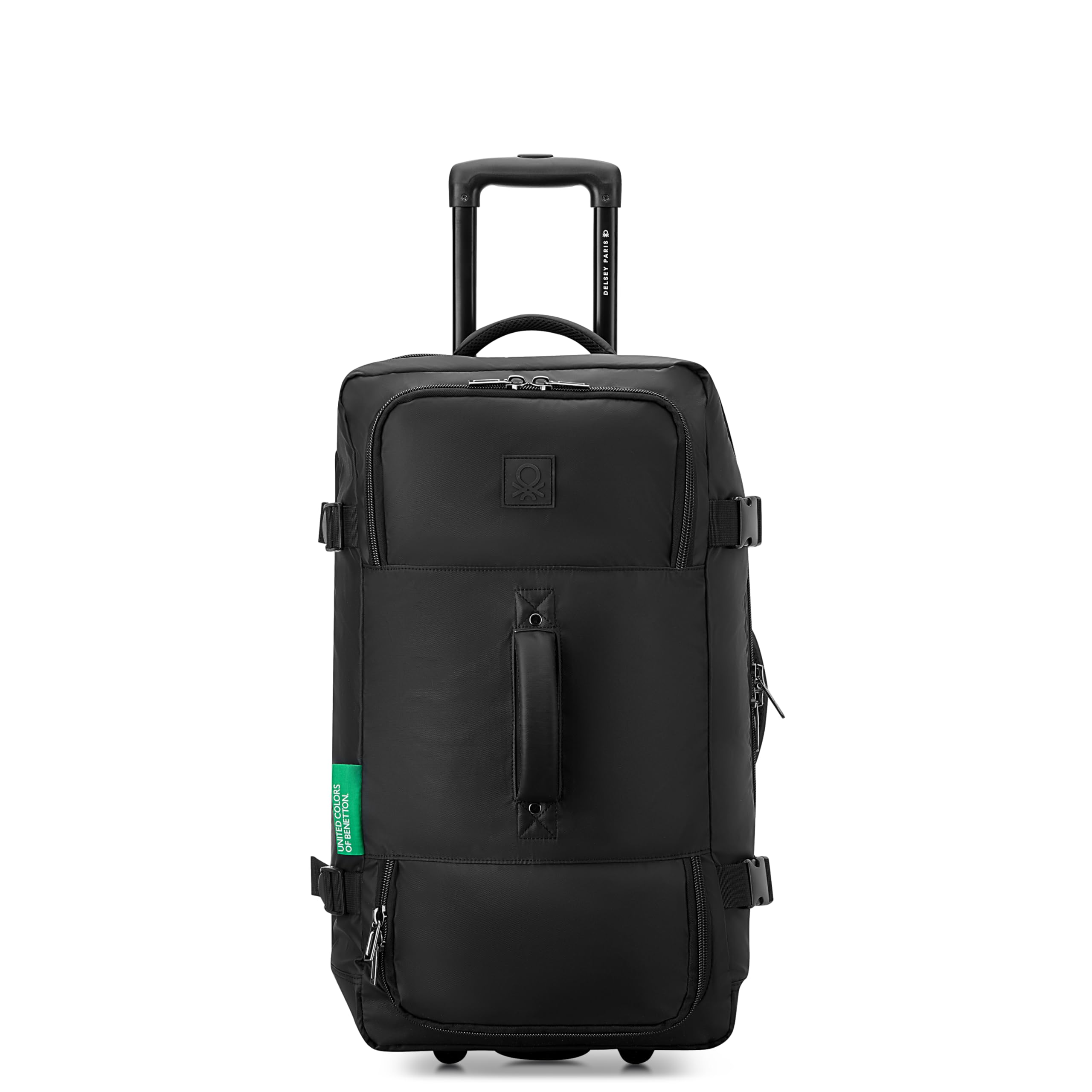 United Colors of Benetton Now! Two Wheeled Rolling Duffle Bag